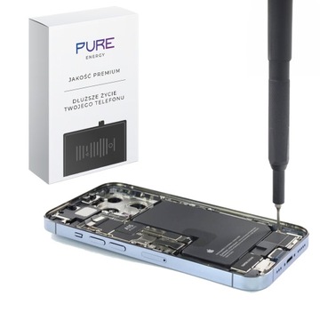 Wymiana Baterii iPhone XS 11 12 (wszystkie modele) z Bateriami PURE energy