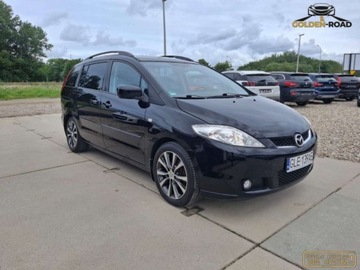 Mazda 5 I 2.0 MZR-CD 110KM 2006 Mazda 5 2,0D 110KM klima elektryka alu 7 osobowy zarejestrowany 2.0 Diesel, zdjęcie 3