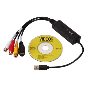GRABBER USB с записью AV Chinch S-Video DVR Захват изображения через USB