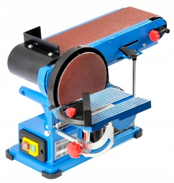 Szlifierka stołowa taśmowa dysk taśma 450W Bass