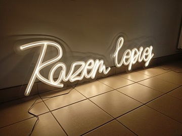Podświetlany napis Neonowy Neon CHRZEST ŚWIETY 99C