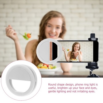 CLIPSON LIGHT ТЕЛЕФОН СВЕТОДИОДНАЯ ПОДСВЕТКА ДЛЯ СЕЛФИ