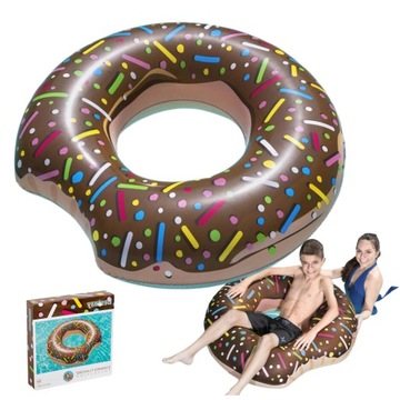 Koło do pływania kółko 51cm pingwiny BESTWAY