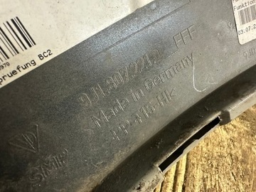 NÁRAZNÍK PŘEDNÍ PORSCHE TAYCAN 9J1 2019- 9J1807221D PALCŮ ORIGINÁLNÍ