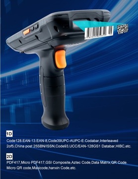 Терминал данных V90 со считывателем кодов Zebra SE4710 и пистолетной рукояткой