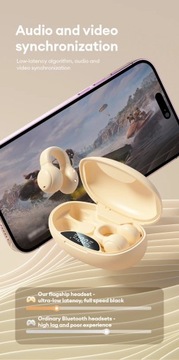 TWS Bluetooth Przewodnictwo kostne Słuchawki do biegania Bezprzewodowy zestaw słuchawkowy z dźwiękiem HIFI