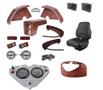 ZESTAW OBLACHOWANIA URSUS C-360+ZEGARY+FOTEL+INST.