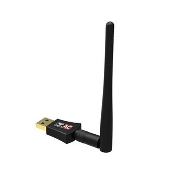 KARTA SIECIOWA ADAPTER ANTENA WiFi DUAL BAND 600Mb USB DO LAPTOPA KOMPUTERA