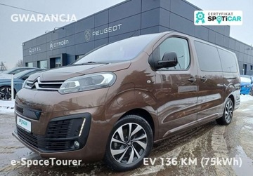 Citroen Spacetourer e-Van M 50 kWh 136KM 2023 Citroen SpaceTourer e-SpaceTourer Business Lounge 136 KM (75 kWh) GWARANCJ