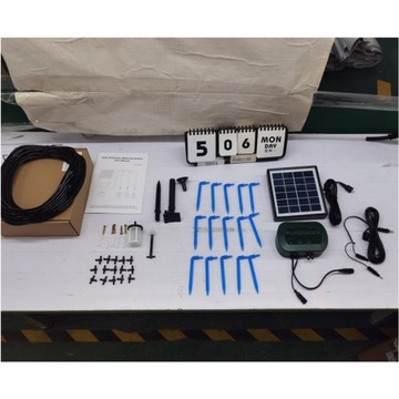 СОЛНЕЧНАЯ СИСТЕМА КАПЕЛЬНОГО ПОЛИВАНИЯ САДОВ 15 м + 15 АВТОМАТИЧЕСКИХ ФОРСУНОК