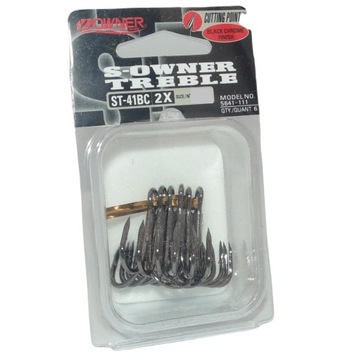 MOCNE KOTWICE NA SUMA OWNER ST41 2 - 7 SZT CZARNE