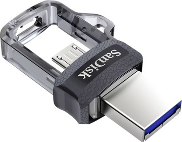 НАКОПИТЕЛЬ SANDISK 32 ГБ, ДВОЙНОЙ USB-НАКОПИТЕЛЬ MICRO 3.0
