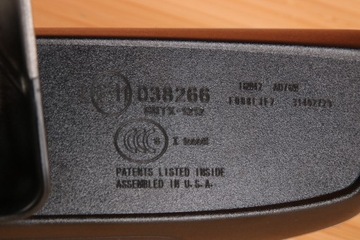 VOLVO S60 V60 S80 XC60 XC70 ZRCÁTKO ZPÁTEČNÁ VNITŘNÍ 31402729