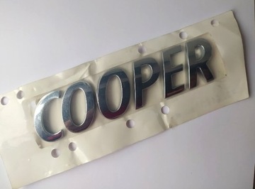 BMW MINI R50 R52 R53 NÁPIS ZNAK ZNAKY LOGO COOPER 7026180 NOVÝ