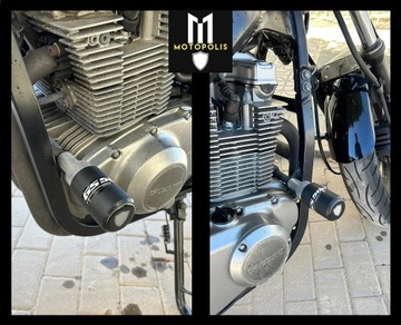 SUZUKI GS500 1989-2004 АВАРИЙНЫЕ НАКЛАДКИ ТВЕРДЫЕ СЛАЙДЕРЫ