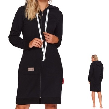 SZLAFROK Bluza Doctor Nap 4136 L / 40 czarny