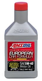 AMSOIL EUROPEAN CAR FORMULA (AFL) 5W40 1QT 946ML