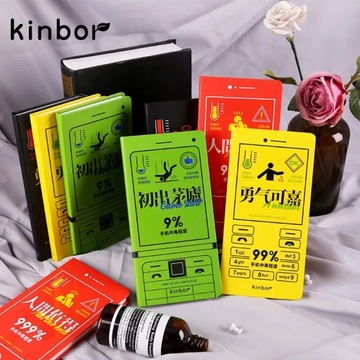 Мини-блокноты Kinbor Kawaii-планировщик недели