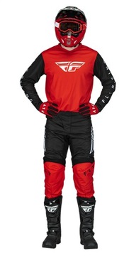 KOMPLET STRÓJ CROSS ENDURO ATV FLY RED F16 - S