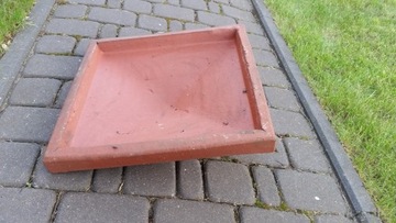 кровля керамическая 49х49 см, шатровая кирпично-красная