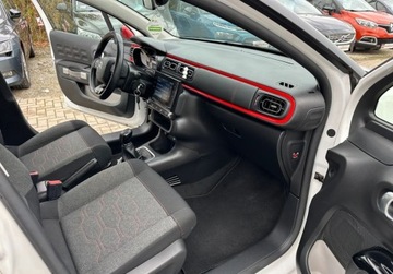 Citroen C3 III Hatchback 1.2 PureTech 82KM 2019 Citroen C3 1,2 Benzyna 83 KM GWARANCJA Zamiana Zarejestrowany 1.2 Benzyna, zdjęcie 21