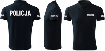 POLICJA Polo KOSZULKA 100% Bawełna PREMIUM r. M