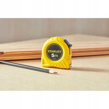 ИЗМЕРИТЕЛЬ ПЛАСТИКОВОГО КОРПУСА 5М/19ММ 1-30-497 STANLEY