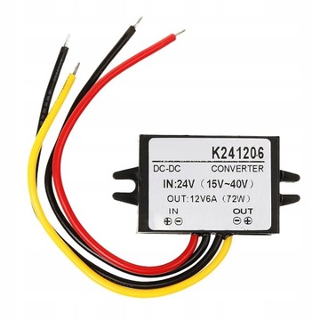 Przetwornik 24 V na 12 V