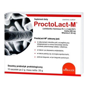 ProctoLact M, proszek w saszetkach, 10 szt.