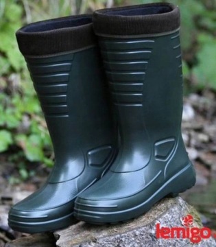 МУЖСКИЕ РЕЗИНОВЫЕ БОТИНКИ GRENLANDER 42 ИЗОЛИРОВАННЫЕ ИЗ ПЕНЫ ЭВА LEMIGO
