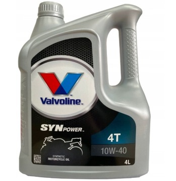 VALVOLINE SYNPOWER 4T 10W40 API SN JASO MA MA2 4L