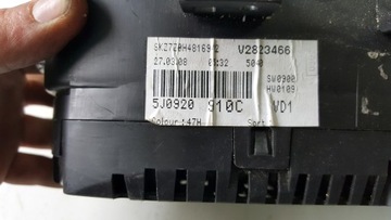 PŘÍSTROJOVÁ DESKA BUDÍK SKODA OE 5J0920910C