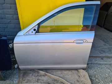 DVEŘE LEVÉ PŘEDNÍ KOMPLETNÍ JAGUAR S-TYPE STŘÍBRNÉ