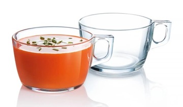 SZKLANKA KUBEK MISKA FILIŻANKA 2 x 500 ml LUMINARC