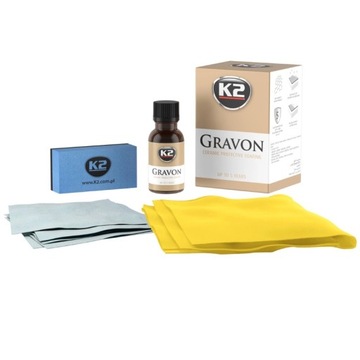 K2 GRAVON CERAMICZNA OCHRONA LAKIERU ZESTAW