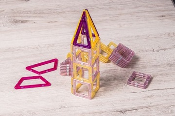 НАБОР МАГНИТНЫХ НЕОДИМОВЫХ БЛОКОВ 112 шт.