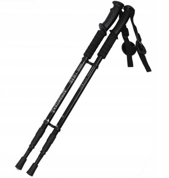 KIJE NORDIC WALKING ANTI-SHOCK SREBRNE 2 SZT.