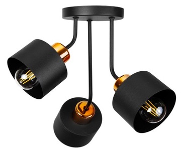 LAMPA SUFITOWA PLAFON ŻYRANDOL LOFT EDISON LED