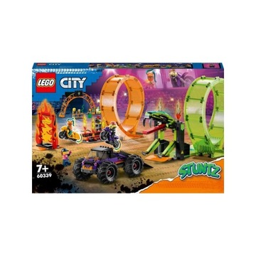 LEGO CITY 60339 KASKADERSKA ARENA Z DWOMA PĘTLAMI