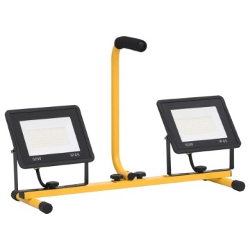 Светодиодный точечный светильник 7000 лм, 3000 К, черно-желтый