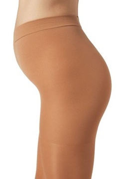 CALZEDONIA rajstopy ciąża MATERNITY 30DEN BRONZE M