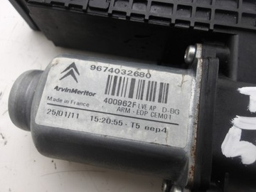 CITROEN C4 PICASSO I 06-13 MOTOREK OKNO PŘEDNÍ PRAVÝ 9674032680 OE