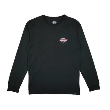 DICKIES Koszulka Longsleeve Męska Czarna Logowana r. M