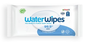 12 влажных салфеток WaterWipes BIO, 60 шт.