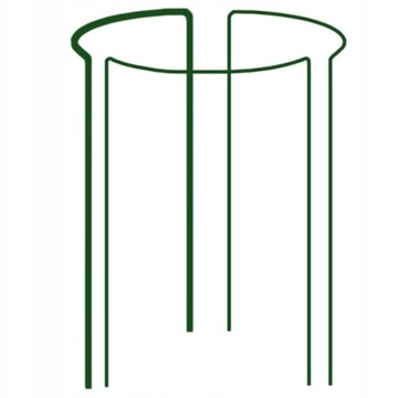 PODPORA DO KWIATÓW ROŚLIN OBEJMA STALOWA PIERŚCIENIOWA 90 CM PERGOLA MOCNA