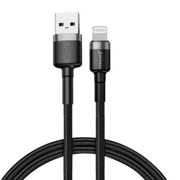 Feegar USB Lightning кабель для iPhone нейлоновый кабель