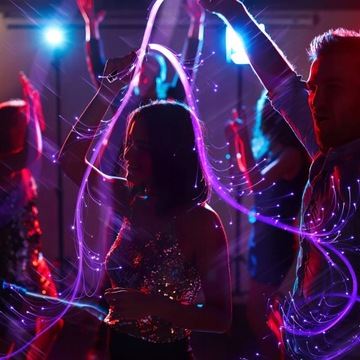 Wróżka Różdżka Zabawka LED Whip Light Rekwizyty