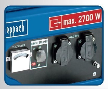 Scheppach SG3100 АРН-генератор мощностью 2700 Вт