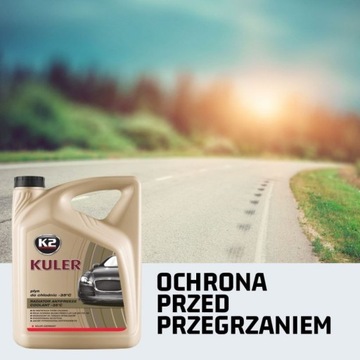 K2 KULER РАДИАТОРНАЯ ЖИДКОСТЬ G12 -35°C КРАСНАЯ 5л