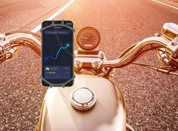 ПРОЧНЫЙ РЕЗИНОВЫЙ ДЕРЖАТЕЛЬ ДЛЯ СМАРТФОНА, ВРАЩАЮЩИЙСЯ НА 360° ДВИГАТЕЛЬ